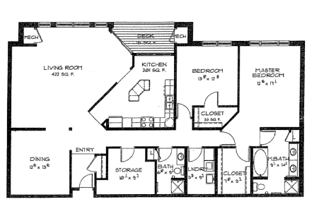 2BR/2BA - Summerhill Cooperative of Bloomington
