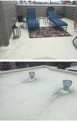 Roof deck - 118 W Laurel St