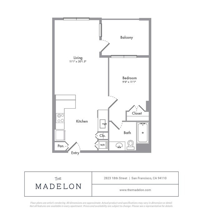 Floorplan - The Madelon