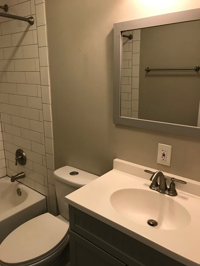 Remodeled bathroom, new vanity and sink. - 125 Prospect S Ave