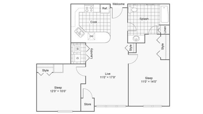 Floorplan - Zen Chaska
