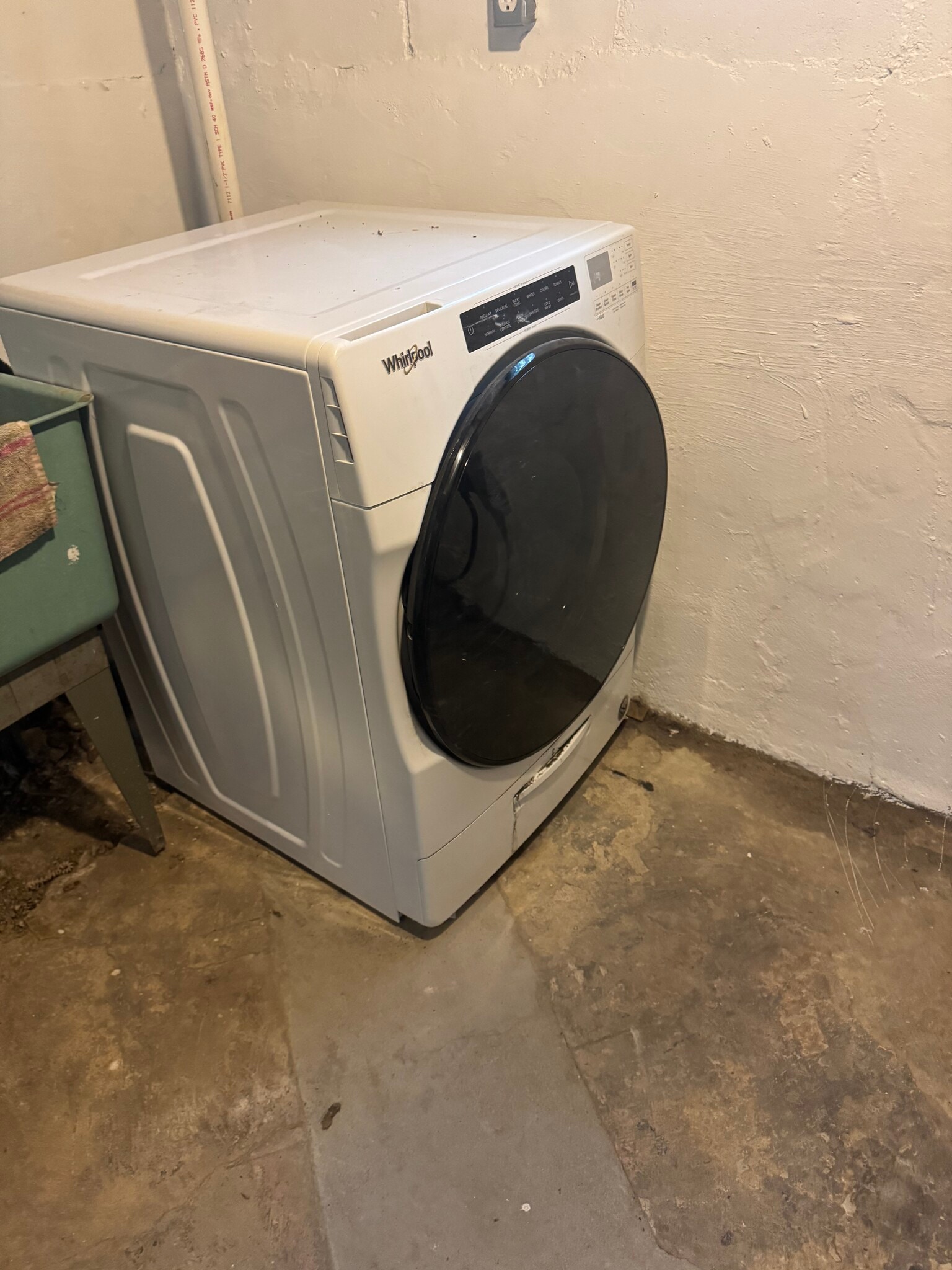 Washer and dryer are in the basement - 41940 E Ann Arbor Trl
