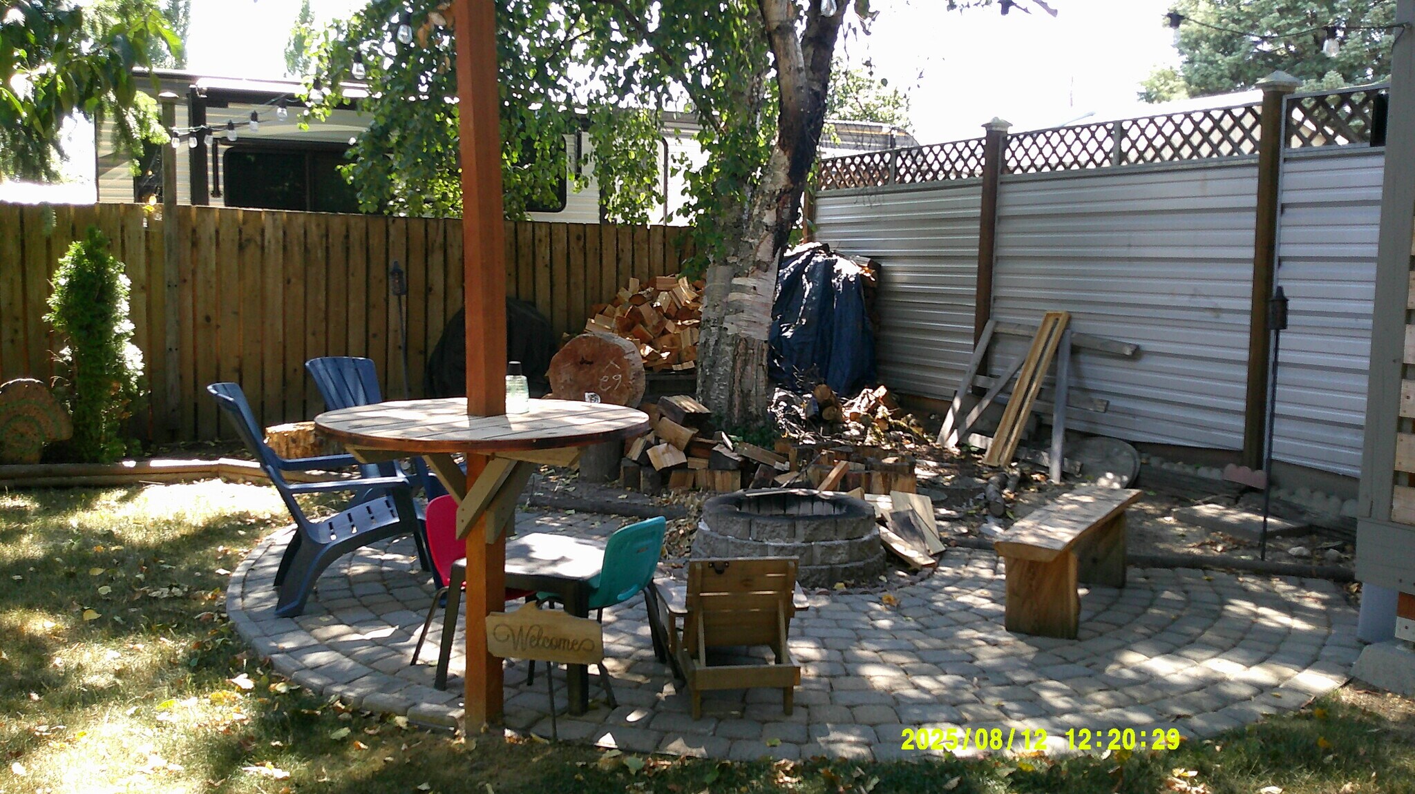firepit area - 1405 Main St