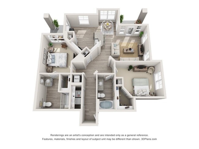 Floorplan - Leland Station