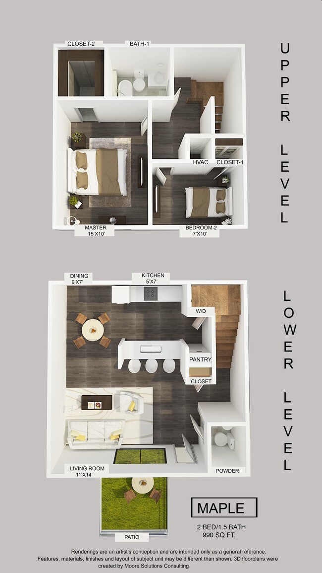 Maple Floor Plan - Mueller Crossing