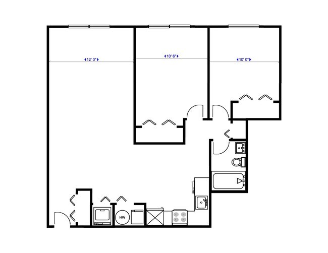 2 Bed / 1 Bath - Reverb Oak Lawn