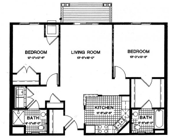 2BR/2BA - The Crossings at Town Centre