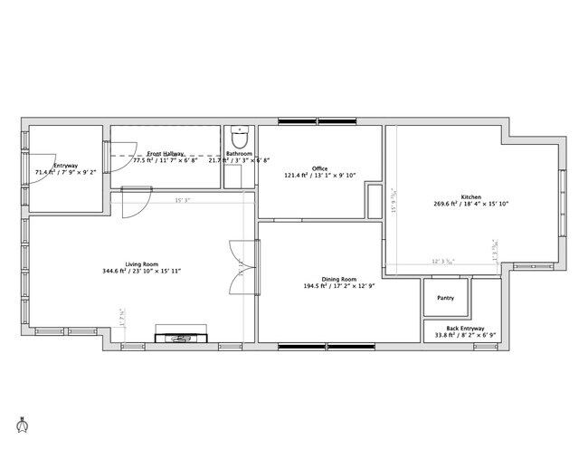 1st Floor - 1178 Jefferson St