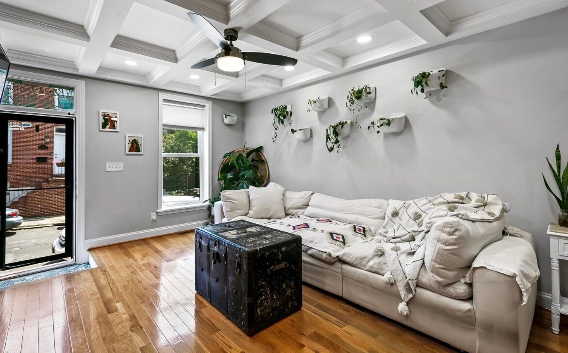 Living Room - 106 E Clement St