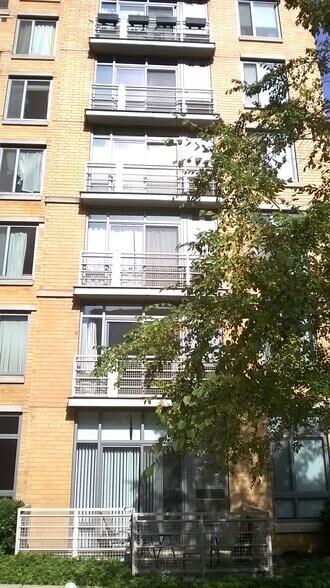 Unit Balcony from Courtyard - 440 L St NW