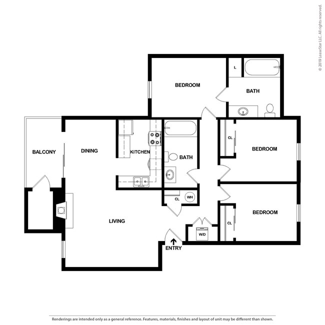 Floorplan - Scenic Pines Apartments