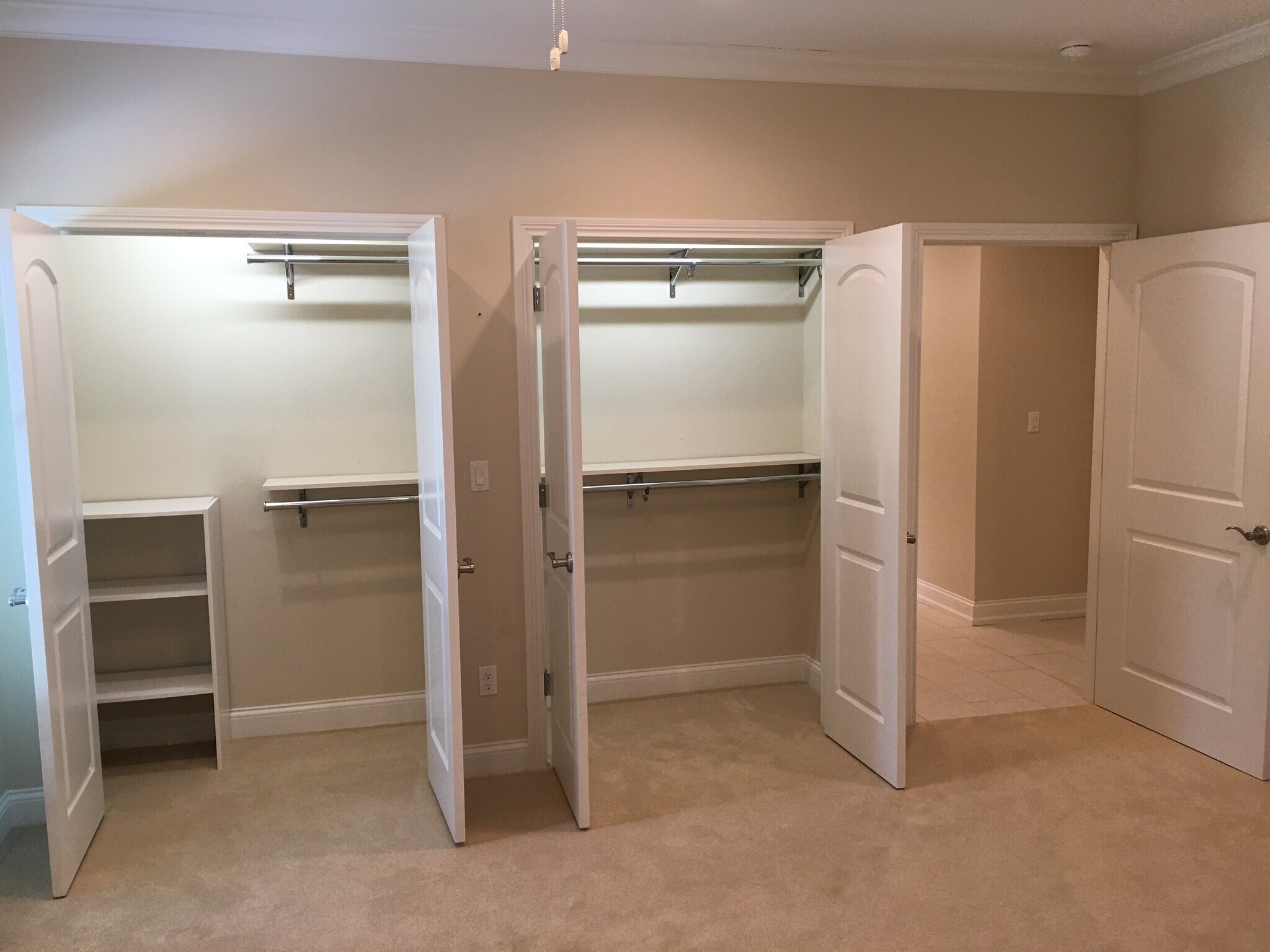 2 large closets in B/R - 2612 Tucker Station Rd