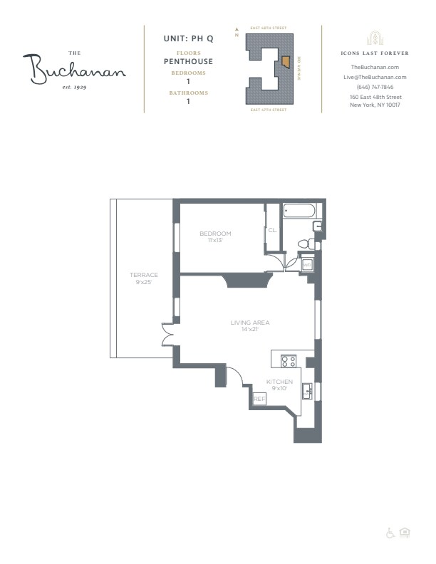 Floorplan - The Buchanan