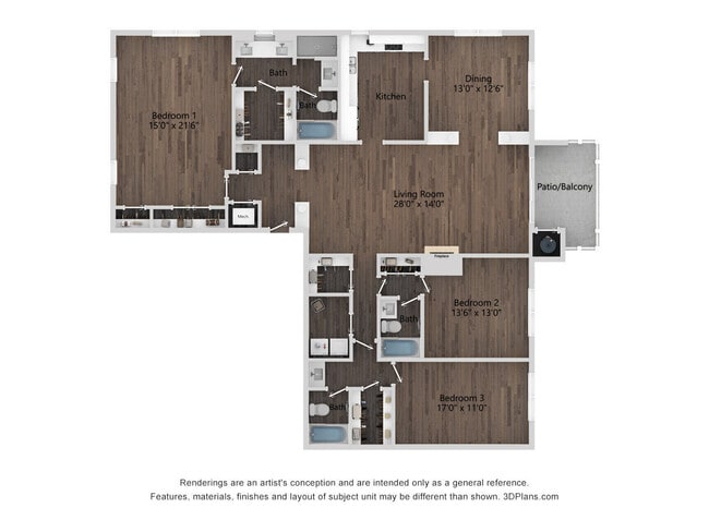 Floorplan - Queens at Granville