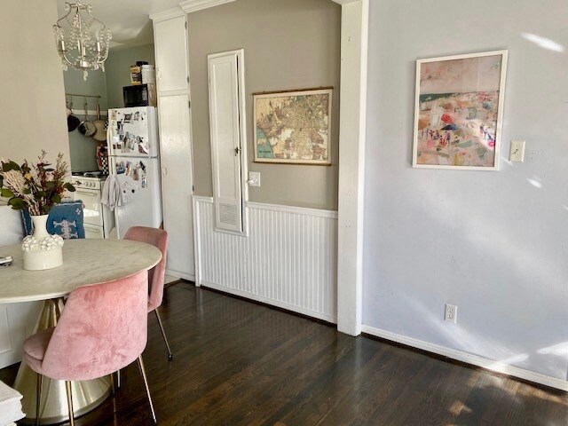 Living Room, Breakfast Nook, Kitchen (just painted white) - 1008 6th St