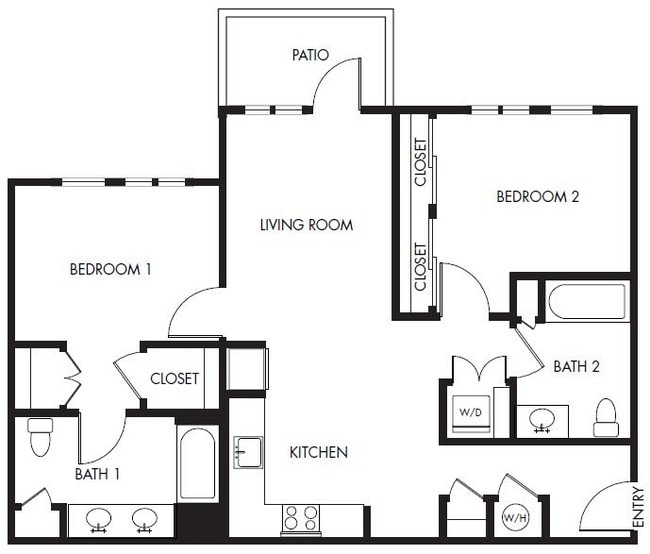 Floorplan - 8000 Uptown