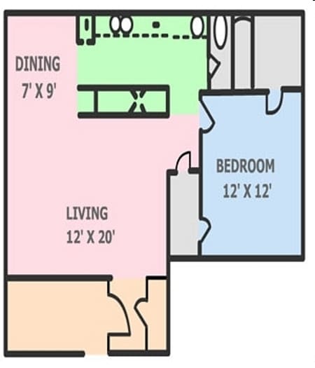 1BR/1BA - Prestonwood