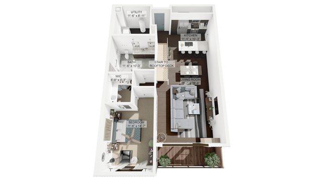 3D-Plan-Unit-1-C.png - La Collina Living in Little Italy Cleveland