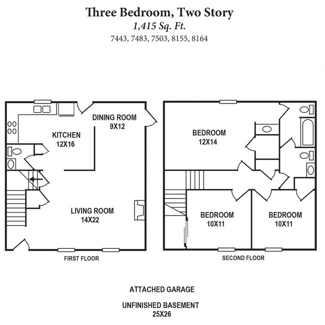 Floorplan - The Villas at Kingswood