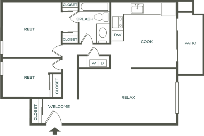Floorplan - Timbre Apartments