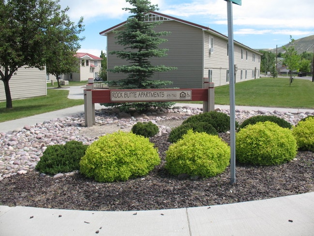 Property Sign - Rock Butte Apartments