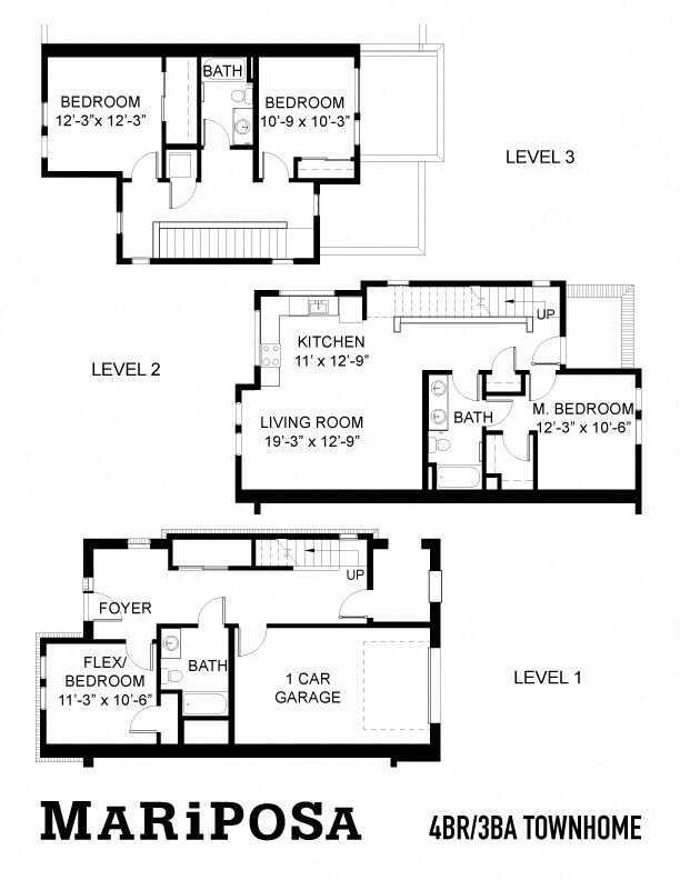 Floorplan - MARIPOSA III (The Mariposa)