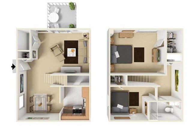 Floorplan - Millwood Townhouses