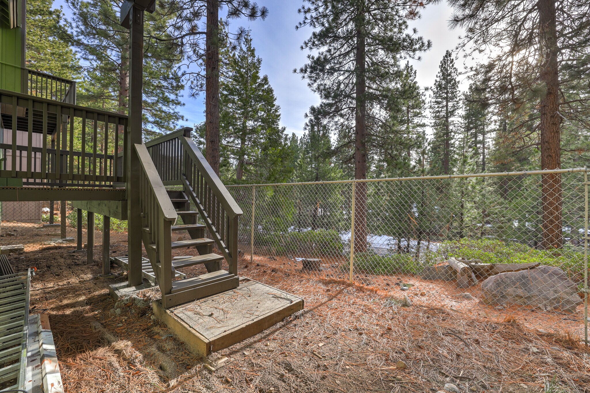 Exterior Rear Stairway - 1029 Tomahawk Trl