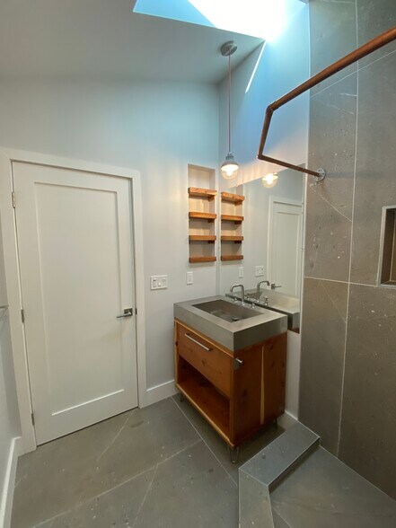 State of the art bathroom with skylight - 3605 Helms Ave