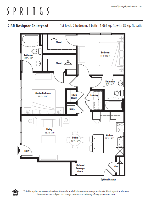 Floorplan - Springs At Weber Road