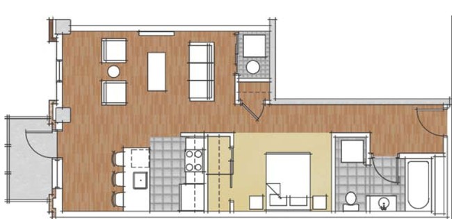 1BR/1BA - e5w Building