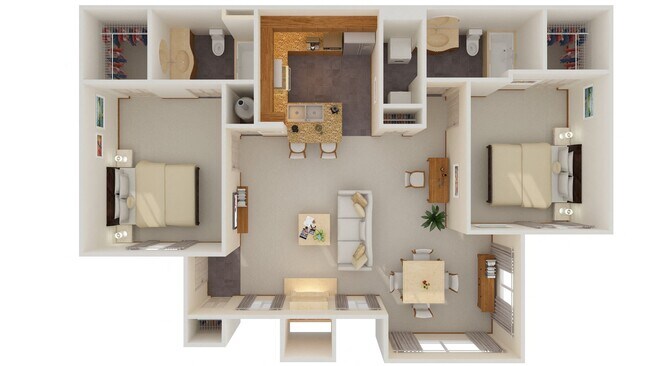 Floorplan - Watercress Apartments