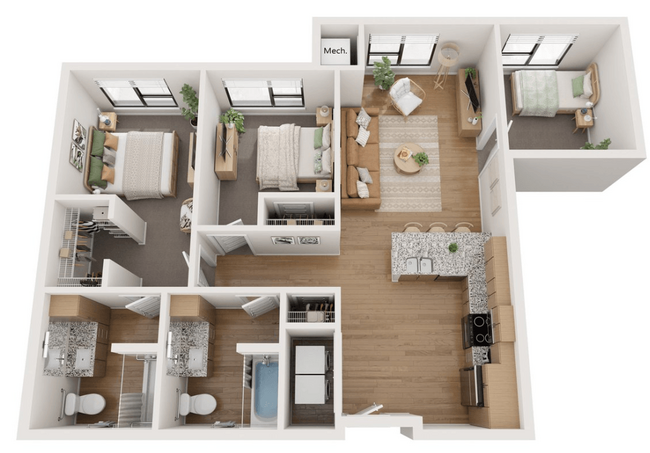 Floorplan - Arbor Court