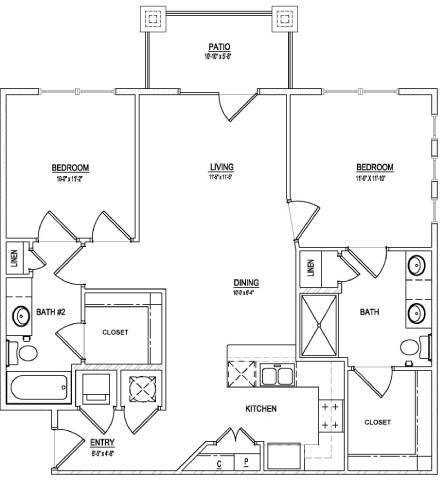 Floorplan - Country Park at Tall Oaks