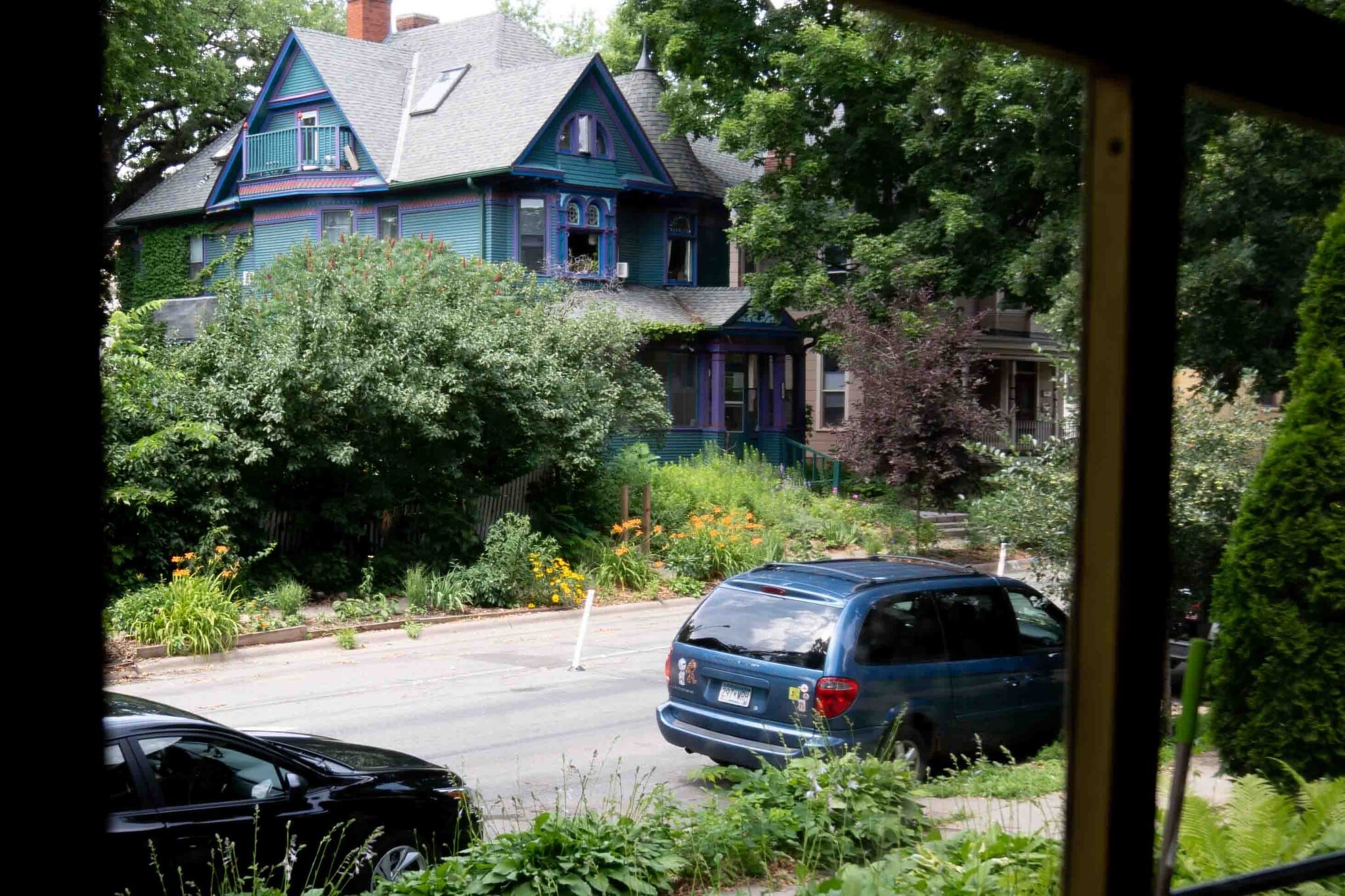 view from front porch - 2419 1st Ave S