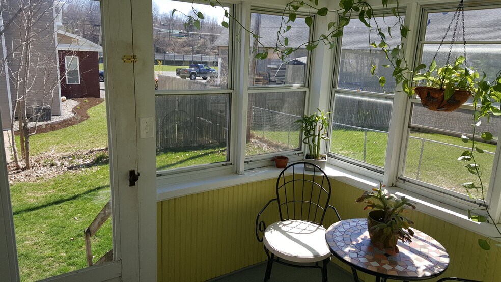 back porch - 4 Schuyler St