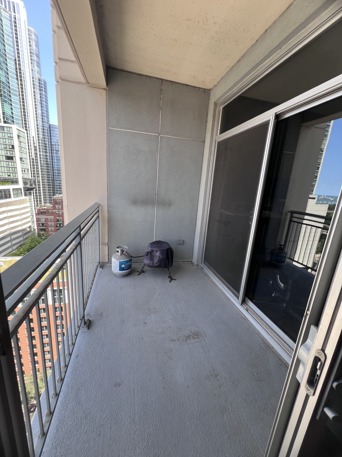 unit balcony - 1250 S Michigan Ave