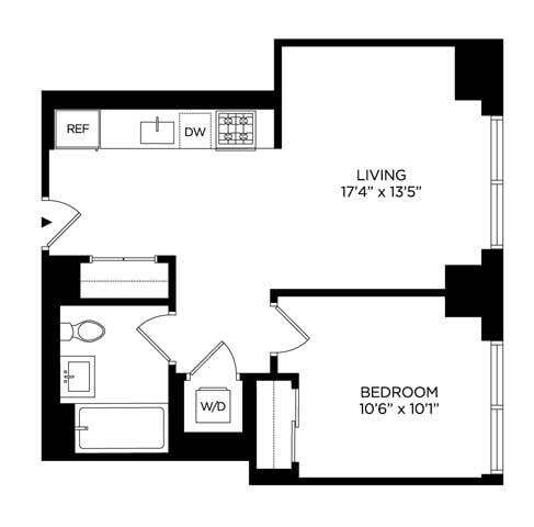 Floorplan - Lincoln at Bankside