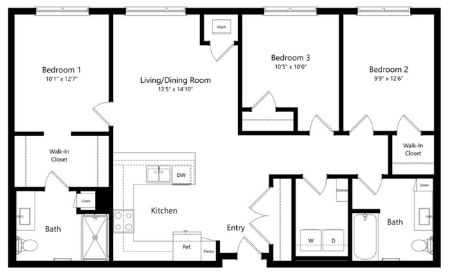 Floorplan - Arbor Court