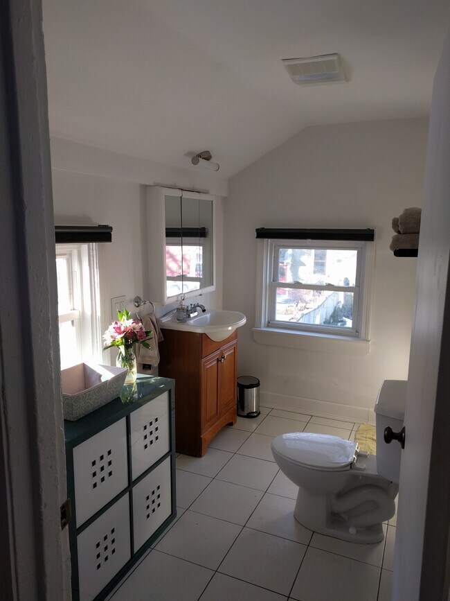 Bathroom w/ Standup Shower off Kitchen - 150 Bridgham St