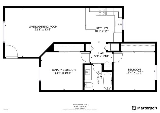 Floorplan - Santa Cruz Villas