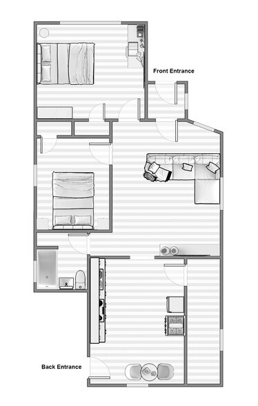 Floor Plan - 2453 N Oakland Ave
