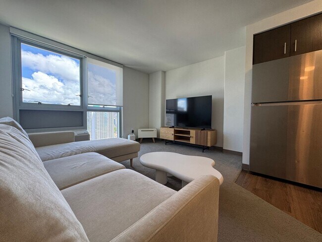 Building Photo - Partially Furnished.   Unbeatable location in Kakaako/Ward Village areas - 2 Bed 2 Bath 1 Parking