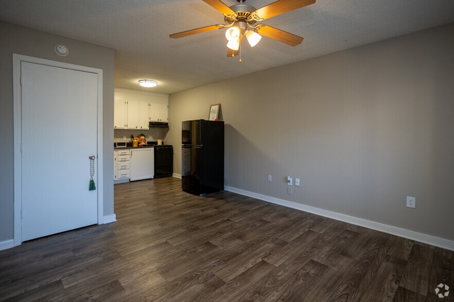 Studio - 380SF - Living Room - Davidson Apartment Homes