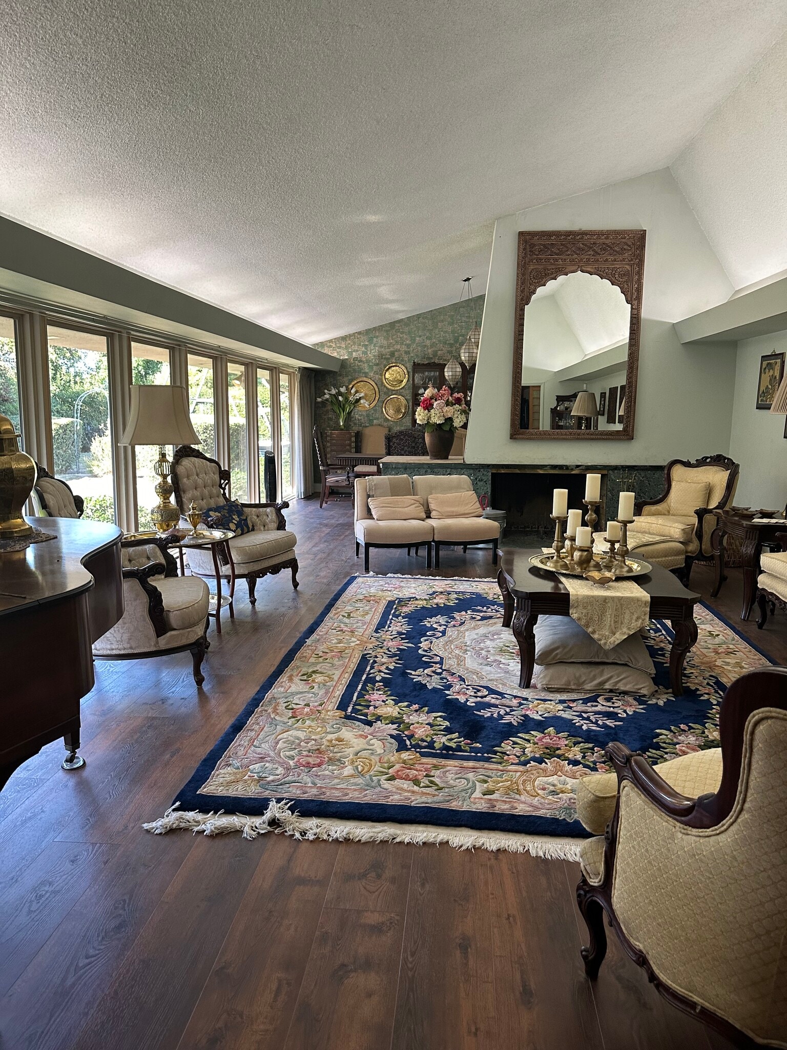 Full view of living room with natural light - 317 W Banbury Dr