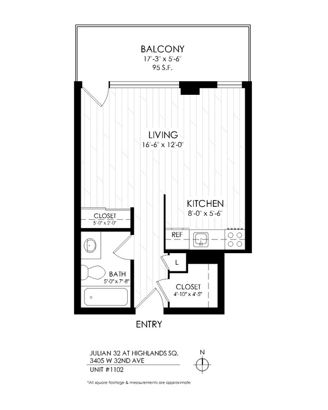 Floorplan - Julian32 at Highlands Square