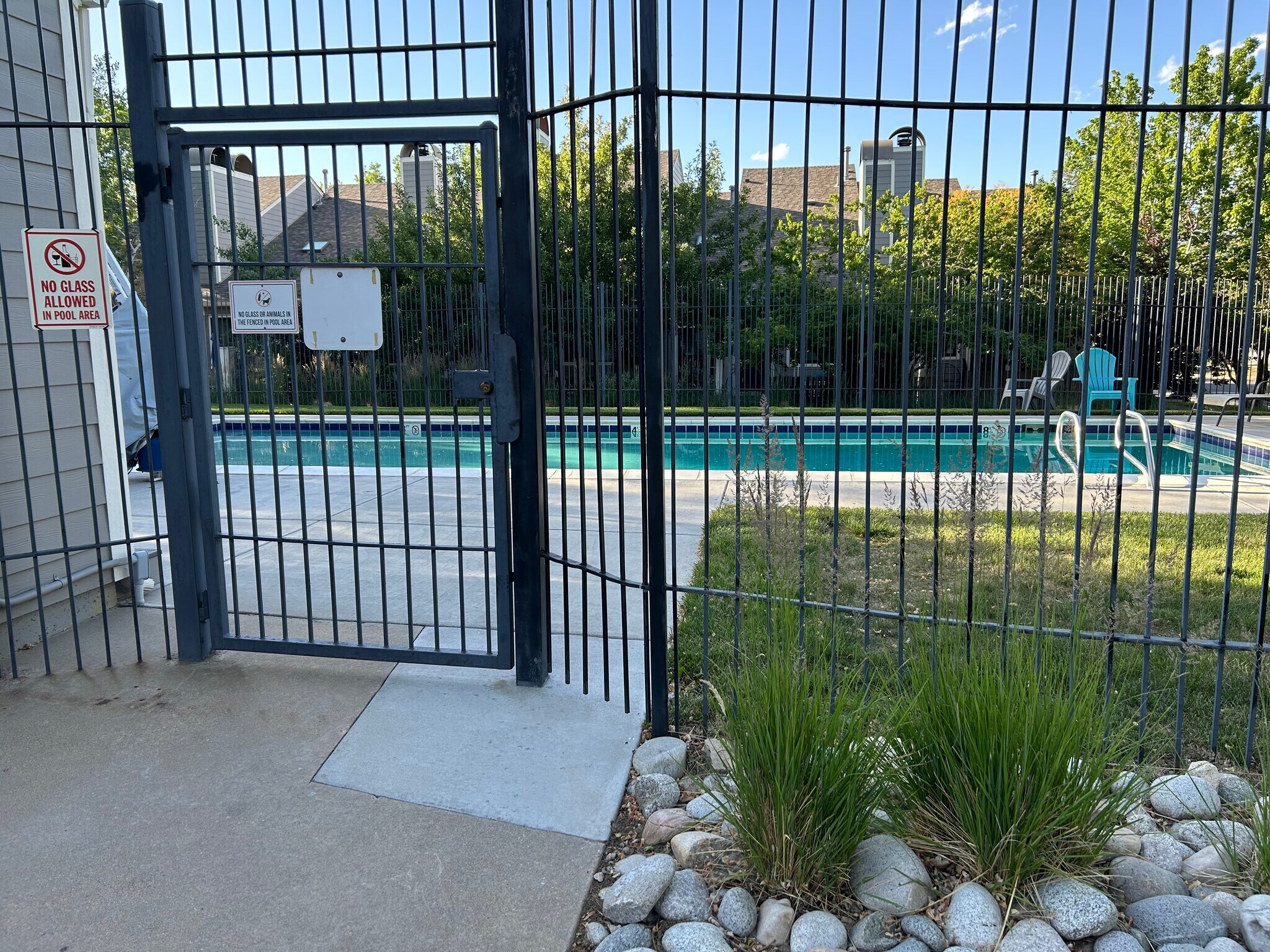 Secure Pool Entrance - 356 S Taft Ct