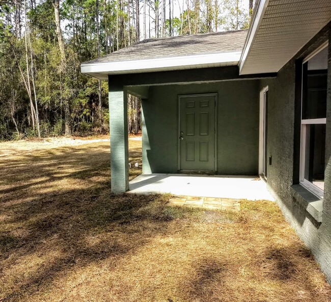 Private Covered Back Porch and Utility Closet - 9356 N Peachtree Way