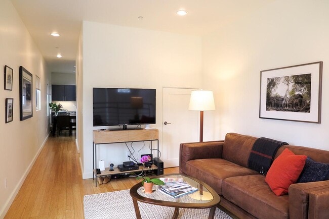 Living Room Furnish & Hallway to Kitchen - 741 Wilcox Ave