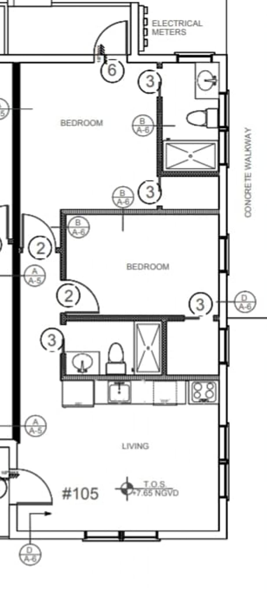Floor plan - 820 15th St